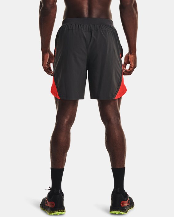 Men's UA Launch Run 7" Shorts, Gray, pdpMainDesktop image number 2